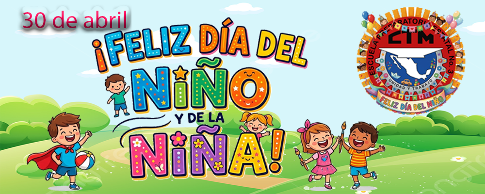 ¡Feliz día del niño y de la niña!